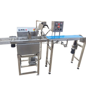 เครื่องเคลือบช็อกโกแลตขนาดเล็ก ราคาประหยัด พร้อมสายพานทำความเย็น - Product Image 1