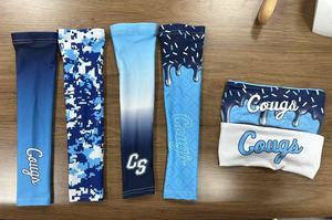 FQ Maßgefertigte Baseball-Eiscreme-Keks-Armstulpen Volleyball-Basketball-Armabdeckungen mit Stirnband-Set für Unisex-Kinder - Product Image 6