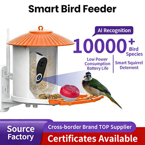 Nouveau modèle de mangeoire à oiseaux intelligente en ABS avec vidéo ultra-HD 4MP, classificateur d'oiseaux intelligent par IA et prise en charge de l'application <span class=keywords><strong>VicoHome</strong></span> - Product Image 5