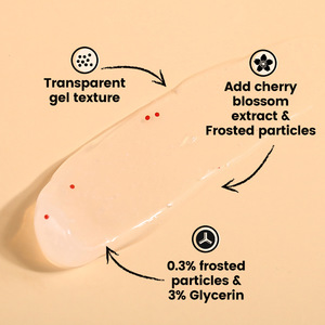 Gel exfoliant pour le visage personnalisé, gel exfoliant naturel végétalien pour le corps, exfoliant pour le visage et le corps, nettoyant pour la peau - Product Image 2