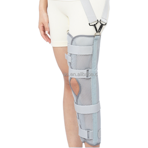 Orthèse orthopédique médicale de fixation de l'articulation du genou orthèse de soutien d'immobilisation de jambe réglable - Product Image 5