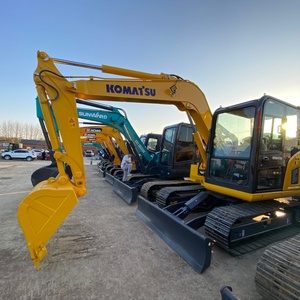 Presque neuf, haute qualité, faible consommation de carburant, excavateur Komatsu PC60 d'occasion de 6 tonnes pour petits projets de construction - Product Image 2