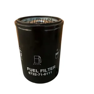 6732-71-6111 P550440 6732-71-6110 excavator spare parts fuel filter element diesel filter