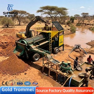 Système de circulation d'eau anti-usure pour voitures de lavage d'or 30-50 t/h, haute efficacité, longue durée de vie pour l'exploitation minière en ciel ouvert en Afrique - Product Image 1