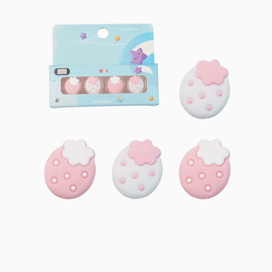 Capuchons de joystick et protections de boutons motif fraise <span class=keywords><strong>pour</strong></span> console de jeu <span class=keywords><strong>PS</strong></span> <span class=keywords><strong>Vita</strong></span> 1000 2000 PSV, accessoires de grip <span class=keywords><strong>pour</strong></span> manettes - Product Image 2