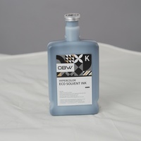 Encre éco-solvant à faible évaporation de qualité export européenne et américaine pour l'impression de bannières d'entreprise, d'affiches de magasin et de posters