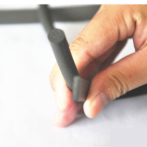 Selang karet silikon ekstrusi warna-warni berongga D dan bentuk O Strip silikon kustom EMI konduktif - Product Image 4