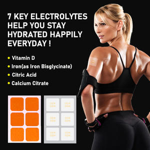 스포츠 및 피트니스 입을 위한 국경 간 수출 비타민 전해질 패치 비강 및 바디 패치 처리 - Product Image 5