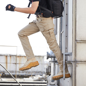 de secado rápido <span class=keywords><strong>traje</strong></span> de los hombres delgada deportes elástico de secado rápido montañismo pantalones de desplazamientos - Product Image 4