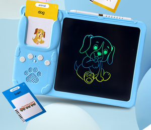 Tarjeta de Memoria Interactiva Portátil con Tablero de Dibujo y Escritura, Juguete Educativo con 112 Tarjetas, Funciona con Pilas, para Niños de 2 a 8 Años - Product Image 6