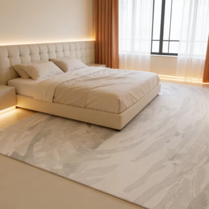 Tapis tissé Wilton moderne, grand carré, tapis personnalisé en PP pour hôtel, restaurant, salon - Product Image 1