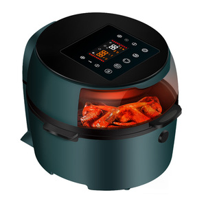 Muestra gratis 8L al por mayor de gran capacidad <span class=keywords><strong>visual</strong></span> hogar inteligente automático multifuncional freidora de aire - Product Image 2