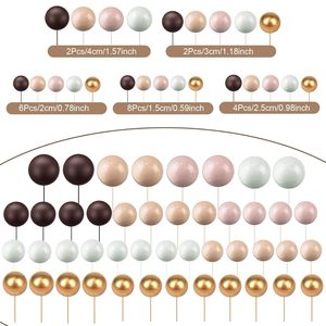 Nouvelles Boules de Mousse pour Gâteau 2026, Décoration de Gâteau, Fournitures d'Anniversaire pour Joyeux Anniversaire - Product Image 3