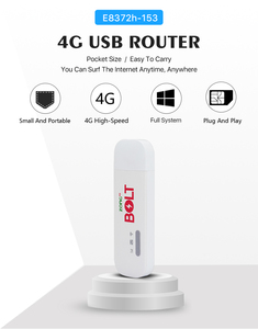 Blanco desbloqueado, OEM, 4G, LTE, 150Mbps, USB, módem, Dongle, Wifi, enrutador con 2 puertos de antenas - Product Image 6