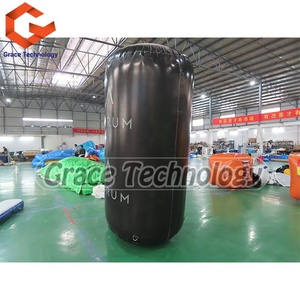 Bouées de marquage cylindriques gonflables personnalisées Publicité Natation en eau libre Courses Bouées flottantes - Product Image 2
