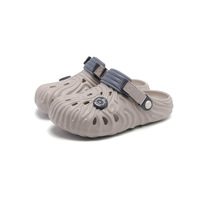 Sandales Sabots en EVA pour Femme, Forme Vague Artistique, Antidérapantes, Bout Rond, Durables, Chaussons d'Été pour Femme et Fille
