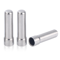 Manchon de sonde cylindrique à extrémité fermée en acier inoxydable 304, emboutissage de précision, boîtier de capteur pour chauffe-eau NTC et CVC