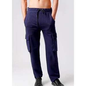 Nouveaux hommes décontracté Joggers pantalons hommes Joggers pantalons pantalons de survêtement pour hommes 100% coton taille élastique taille haute - Product Image 3