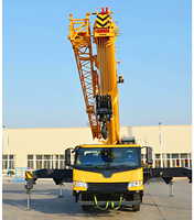 Nouvelle grue montée sur camion XCT55L de 55 tonnes, flèche télescopique en U à 5/6 sections, grue mobile hydraulique de levage, flèche principale de 44,5 m
