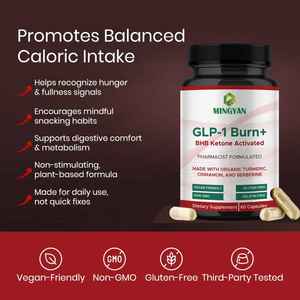 GLP-1 Burn+ de Fábrica GMP - Productos para la Pérdida de Peso con Cetonas BHB, Control del Apetito y Aumento de Energía, Control de Peso, Quemagrasas para Mujeres y Hombres - Product Image 2