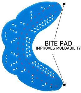 Cấp thực phẩm EVA trợ giúp giấc ngủ công cụ ngủ bền thoáng khí thể thao Mouthguard - Product Image 2