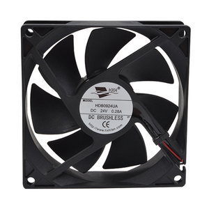 <span class=keywords><strong>Ventilateur</strong></span> axial électrique DC <span class=keywords><strong>12</strong></span> 24 48V 92x92x25mm, pales en plastique, roulement à billes/hydraulique, certifié CE pour la réfrigération OEM/ODM - Product Image 2