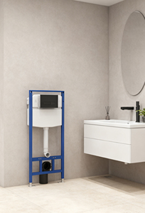 مرحاض معلق على الحائط مع خزان مخفي سيجما ولوحة تدفق مخفية - Product Image 2