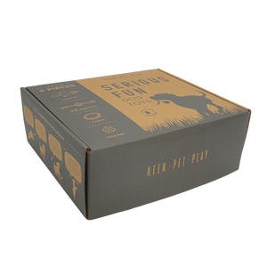 Scatola di Imballaggio in Cartone Grigio con Logo Personalizzato per Giocattoli per <span class=keywords><strong>Animali</strong></span>, Confezione Regalo per Abbonamenti - Product Image 3