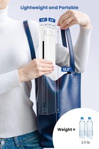 Mini Impresora A4 Portátil Phomemo M08F, Impresora Térmica sin Tinta, Máquina de Plantillas para <span class=keywords><strong>Tatuajes</strong></span>, Compacta para Teléfono Móvil - Product Image 2