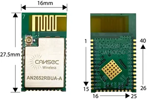 Chip Comes With High-performance Mcu Smart Home Automation Low Cost Low Power CC2652RB Of Zigbee 3.0 Ble 5.2 Mini 2.4GHZ Module