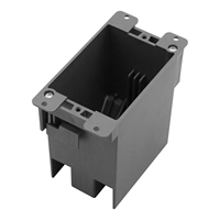 Boîtier de sortie PC 1 poste pour interrupteurs, IP44, résistant au feu, testé ETL, amélioration de l'habitat, KEYGMA YGC-20CU 110x93x57.4mm