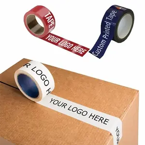 Factory Logo Packing Tape Brown Printing Packing Tape Custom Logo Print Packaging Tape