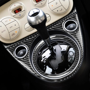 Kit Intérieur Complet Shasha Carbon en Fibre de Carbone Véritable pour <span class=keywords><strong>Fiat</strong></span> 500 <span class=keywords><strong>Abarth</strong></span> <span class=keywords><strong>595</strong></span> 2012-2015 - Product Image 6