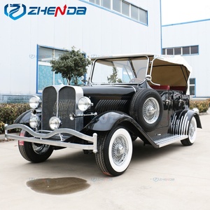 Voiture de golf électrique vintage Zhenda - Structure en acier, design luxueux et élégant - Product Image 2
