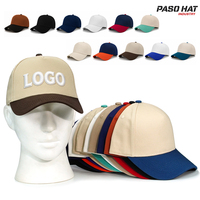 Casquette de Mode Bicolore à 5 Panneaux, Snapback Structurée Vierge en Gros pour Hommes, Casquette de Baseball Hip Hop Gorras Personnalisée pour Commandes en Gros