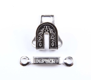 ชุดตัวล็อคกางเกง 2 ชิ้น แบบโลหะเงา สำหรับเย็บเสื้อผ้า - Product Image 2