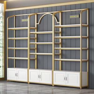 LE Hair <b>Salon</b> Shelf Display Cabinet Beauty <b>Salon</b> Multi-layer Storage Rack Cosmetics Display Rack - Product Image 1