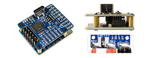 Contrôleur de vol MATEKSYS MATEK F411-WTE BMI270 Baro OSD Dual BEC 132A Current Senor 2-6S INAV pour avion RC à voilure fixe - Product Image 3