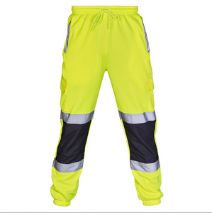 Dust-proof Windproof Winter protection Spliced Reflective Strip Drawstring Belt Men's Work <strong>Pants</strong> Uniform Corset Overalls <strong>Pants</strong> - Product Image 5