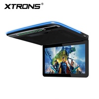 Monitor de Techo XTRONS de 13.3 Pulgadas FHD Ultrafino Digital TFT 16:9 con Altavoces Estéreo Integrados y Entrada HD