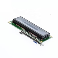 Módulo de Pantalla LCD1602A 16x2 1602 Caracteres (Retroiluminación Azul/Amarillo-Verde) 5V con Interfaz I2C