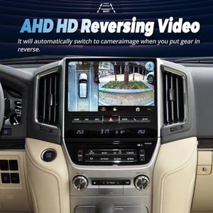 Autoradio Android 13 de 10 pouces et kits de mise à niveau intérieur pour Toyota Land Cruiser LC200 LC300 2008-2021 avec Carplay, GPS et lecteur vidéo - Product Image 5