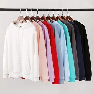 Design personnalisé de haute qualité 500 g/m² 100% coton fabricants de sweats à capuche épais délavés à l'acide sweats à capuche unis pour hommes - Product Image 2