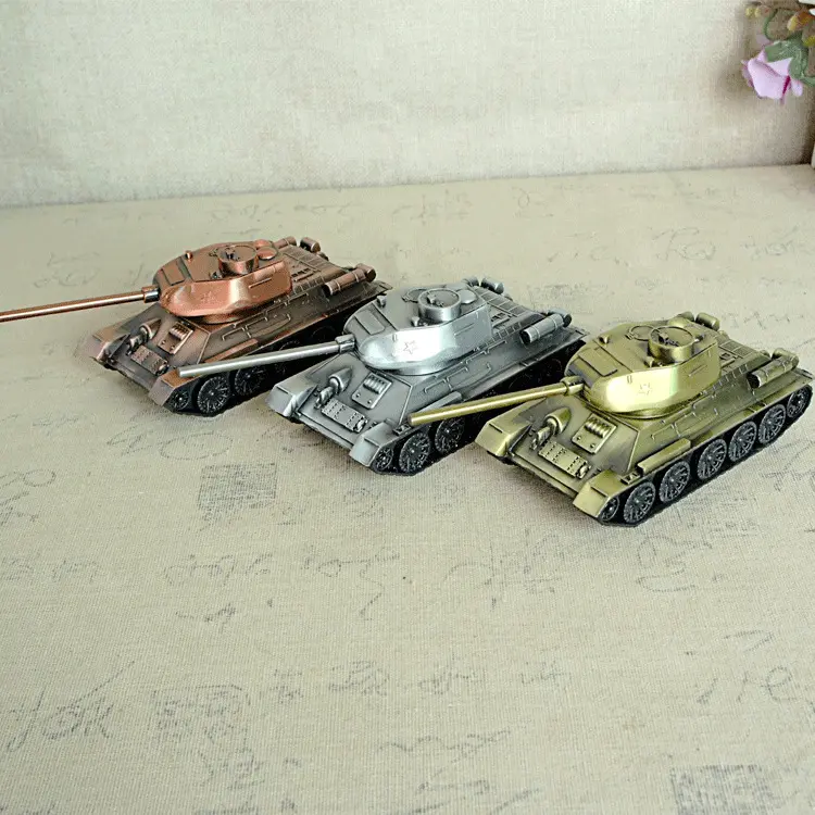 Legering Tank Kanon Model Craft Decoratie Decoratieve Gift