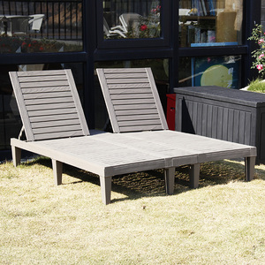 Chaise longue da giardino sedie da mare da spiaggia lettini da sole mobili da esterno - Product Image 5