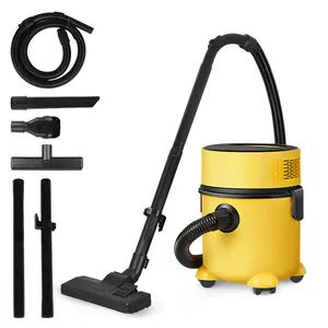 Supplier wholesale 8L Wet Dry Cleaning Car Carpet Cleaning Large Suction Free crevice tool household Vacuum Cleaner