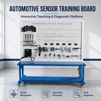 Placa de Entrenamiento de Sensores Multimedia Automotrices con Simulación de Fallos, Pantalla Digital y Pruebas de Señales para Educación Vocacional