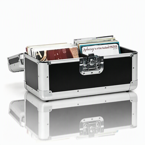 Boîtier de CD en aluminium de taille personnalisée Boîte de <span class=keywords><strong>rangement</strong></span> pour disques <span class=keywords><strong>vinyles</strong></span> pour disques/CD/disques - Product Image 2