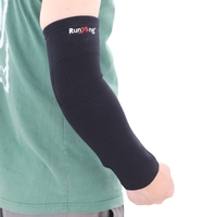 Vente en gros de bras en spandex extensible, bras de sport de basket-ball en coton, manchons de protection protecteurs pour bras en Chine