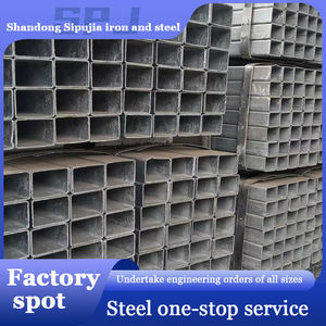 Pabrik Tiongkok penjualan paling laris tabung persegi baja 100mm x 100mm tabung persegi galvanis harga grosir - Product Image 2